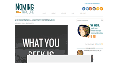 Desktop Screenshot of nomingthrulife.com